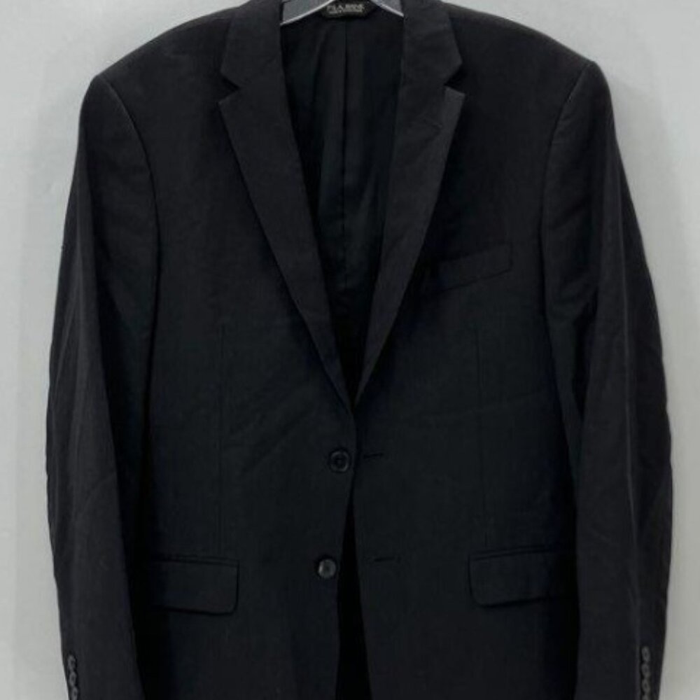 Men's Jos.A.Bank black wool jacket, 39R